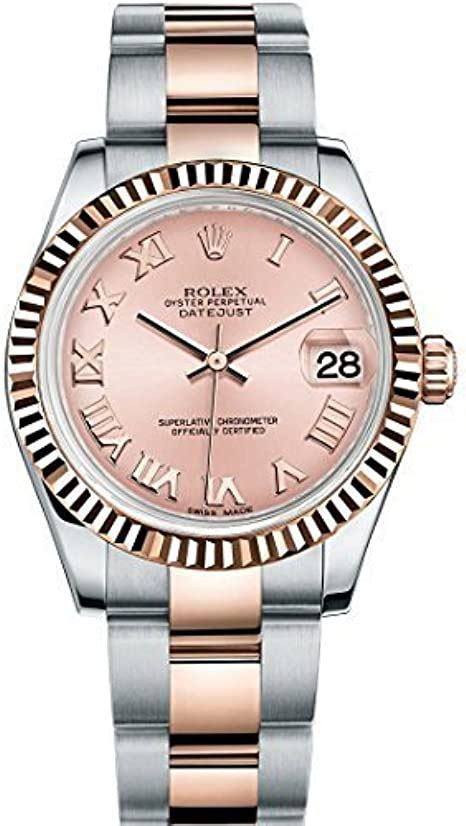 rolex datejust acciaio quadrante rosa|rolex datejust italia.